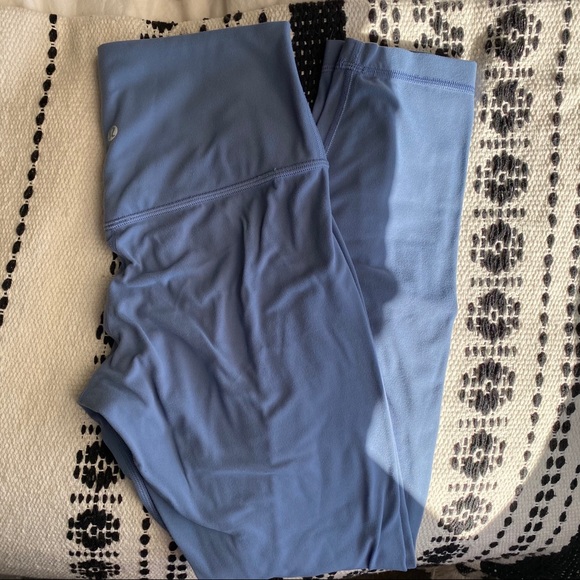 lululemon athletica Pants - light blue lululemon align leggings